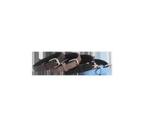 Patapalooza Waterproof PU Leather Collar, Durable and Adjustable, Ideal for Water Activities and Pet Training.