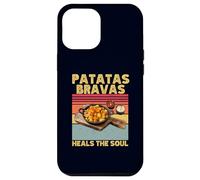 Patatas Bravas Heals The Soul Spanish Cuisines Lover Funny Case for iPhone 12 Pro Max