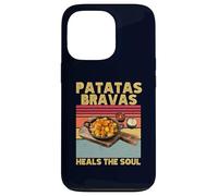 Patatas Bravas Heals The Soul Spanish Cuisines Lover Funny Case for iPhone 13 Pro