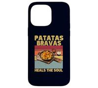 Patatas Bravas Heals The Soul Spanish Cuisines Lover Funny Case for iPhone 14 Pro Max