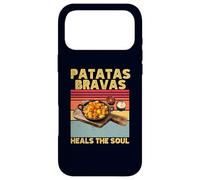 Patatas Bravas Heals The Soul Spanish Cuisines Lover Funny Case for iPhone 17 Pro Max