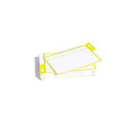 PATboard Scrum Board and Kanban Board - 16 Task Cards Medium - with nanocups® for Glass - Lime