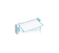 PATboard Scrum Board and Kanban Board - 16 Task Cards Medium - with nanocups® for Glass - Mint Green