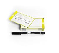 PATboard Scrum Board and Kanban Board Medium TASKcards Magnetic - Lime