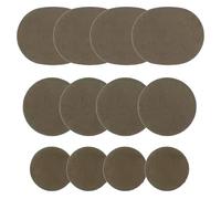 Patch,6/12 Pcs Self-Adhesive Heel Hole Patch for Back of Sports Shoes, Leather Shoes and High Heels(Bruin,12pcs)