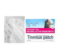 Patch, 60 Pieces Ringing Ear Stickers, Breathable Hearing Wellness Support Pads, Discomfort Relief, Home, Travel, Office, Outdoor