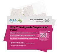 Patch Aid Slim Trim - 30 Daily Topical Patches. 100% Natural & Vegan. Allergy & Filler Free. High Absorption and More bioavailable. Suitable for Sensitive stomachs & bariatric.