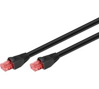 Patch cable outdoor patchcord U/UTP cat.6 CU black 50m 55437
