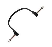 Patch Cables Guitar - 6 Inch Guitar Pedal Board Cable | 1/4 Inch Right Angle Effects Connectors for Musicians Home Lesson Stage Performance School Practice