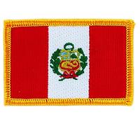 Patch Embroidered Patch Badge Peruvian on Peru Flag backpack