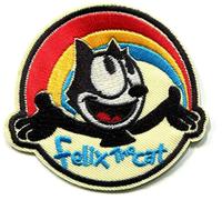 Patch Felix Le Chat 8 x 7.5 cm The Cat Garage Thermo-Adhesive Patch
