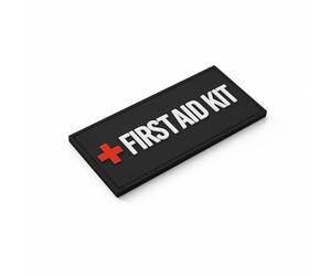 Patch Force - First Aid Kit Rubber Patch for German Armed Forces, Police and Fire Brigade - For Tactical Backpacks, Medical Bags, First Aid Kits, IFAK - 7 cm x 3 cm