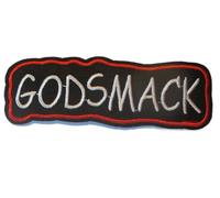 Patch Godsmack Black White and red 11.5x4 cm Hard Rock Thermo-Adhesive Patch