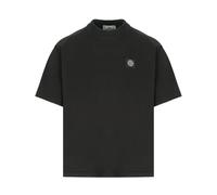 Patch Logo T Shirt - male - Stone Island - T-Shirts - Black - S - Tops S
