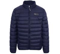Patch Logo Thin Padded Blue Jacket Plein Sport Blue M