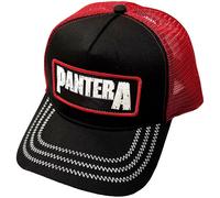 Patch Mesh Back Trucker Cap Pantera Black One Size