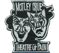 Patch MOTLEY CRUE Theatre of Pain Mask Band Biker Rocker Aufnäher Aufbügler