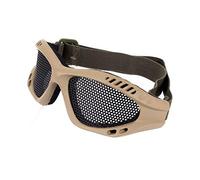 Patch Nation Camo Mesh Goggles AirSoft Skirmish (Tan)