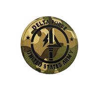 Patch Nation Delta Force Multicam Tactical Laser Cut Airsoft Field Patch