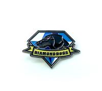 Patch Nation Diamond Dogs Metal Gear Solid Cosplay Metal Pin Badge