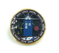 Patch Nation Dr Who Doctors Tribute Metal Cosplay Pin Badge Brooch