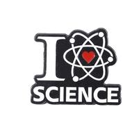 Patch Nation I Love Science Metal Pin Badge Brooch