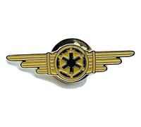 Patch Nation Imperial Crew Tie Pilot Wings Cosplay Metal Pin Badge