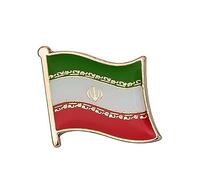 Patch Nation Iran Iranian Flag Metal Pin Badge