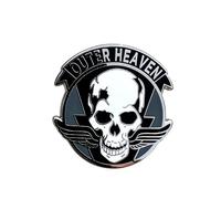 Patch Nation Outer Heaven MGS Cosplay Metal Pin Badge Brooch