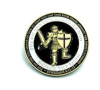 Patch Nation Put on the Full Armor of God Masonic Mason Cosplay Metal Pin Badge Brooch (Knight)