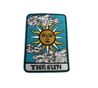 Patch Nation Tarot Cards Iron on Sew On Embroidered Patch (The Sun)