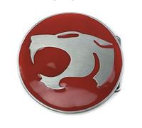 Patch Nation Thundercats Emblem Cosplay Belt Buckle (Red/Silver)