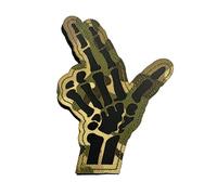 Patch Nation Trigger Finger Hand Multicam Tactical Laser Cut Airsoft Field Patch
