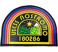 Patch Nation USCSS Nostromo Crew Alien Airsoft Paintball PVC Cosplay Patch