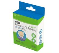 Patch Nez Bouché - 20 Patches Naturels Pour Bébé Plus de 6 Mois, Aide à Décongestionner, Facilite Souffle et Sommeil, Soulagement Doux Toux et Nez Bouché, Produit Sécurisé et Pratique Pour USA