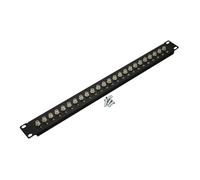 Patch Panel 19 Inch 1U 24x F F Fitted CL-19-1U-24F