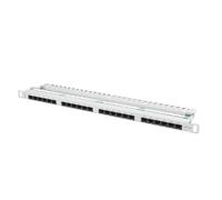Patch Panel 24 PORT 0.5U Cat.5e Grey PPU5-0024-S
