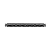 Lanberg 19´´ Utp Cat 5e Frontal Panel Rack 24 Ports Silver One Size / EU Plug