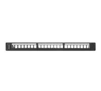 Patch Panel Blank 24 Port 1U 19 with Organizer for PPKS-1124-B