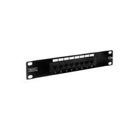 Patch Panel Complete 10 Inch 8x RJ45 U/UTP Cat. 5e 1U DN-91508U