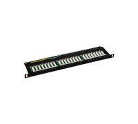 Patch Panel OPTIMUM UTP Cat.5e 24 Port LSA 0.5U PK032