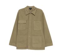 Patch-pocket Overshirt Jacket - male - A.P.C. - Light Jackets - Green - M - Jackets M