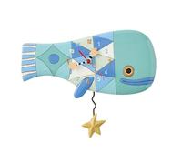 Patch Whale Clock by Allen Designs