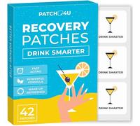 Party Recovery Patches 42 Pack - Wake Up Refreshed & Energized with Our 100% Natural Ingredients Patch - Skin-Friendly & Waterproof - Apply Before Drinking - Enhanced Morning Formula