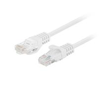 PATCHCORD CAT.5E UTP 0.5M WHITE FLUKE PASSED PCU5-20CC-0050-W