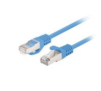 PATCHCORD CAT.6 FTP 0.25M BLUE FLUKE PCF6-20CC-0025-B