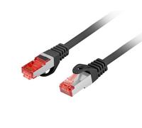 PATCHCORD CAT.6 FTP LSZH CU 3M BLACK FLUKE PCF6-10CU-0300-BK