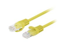 PATCHCORD CAT.6 UTP 1.5M YELLOW FLUKE PASSED PCU6-20CC-0150-Y