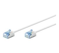 Patchcord Cat.6a-1000U/FTP SLIM LSZH-TPE White/10m/74340