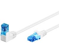 Patchcord CAT 6A U/UTP Square 1x 90, White, 2m 51537